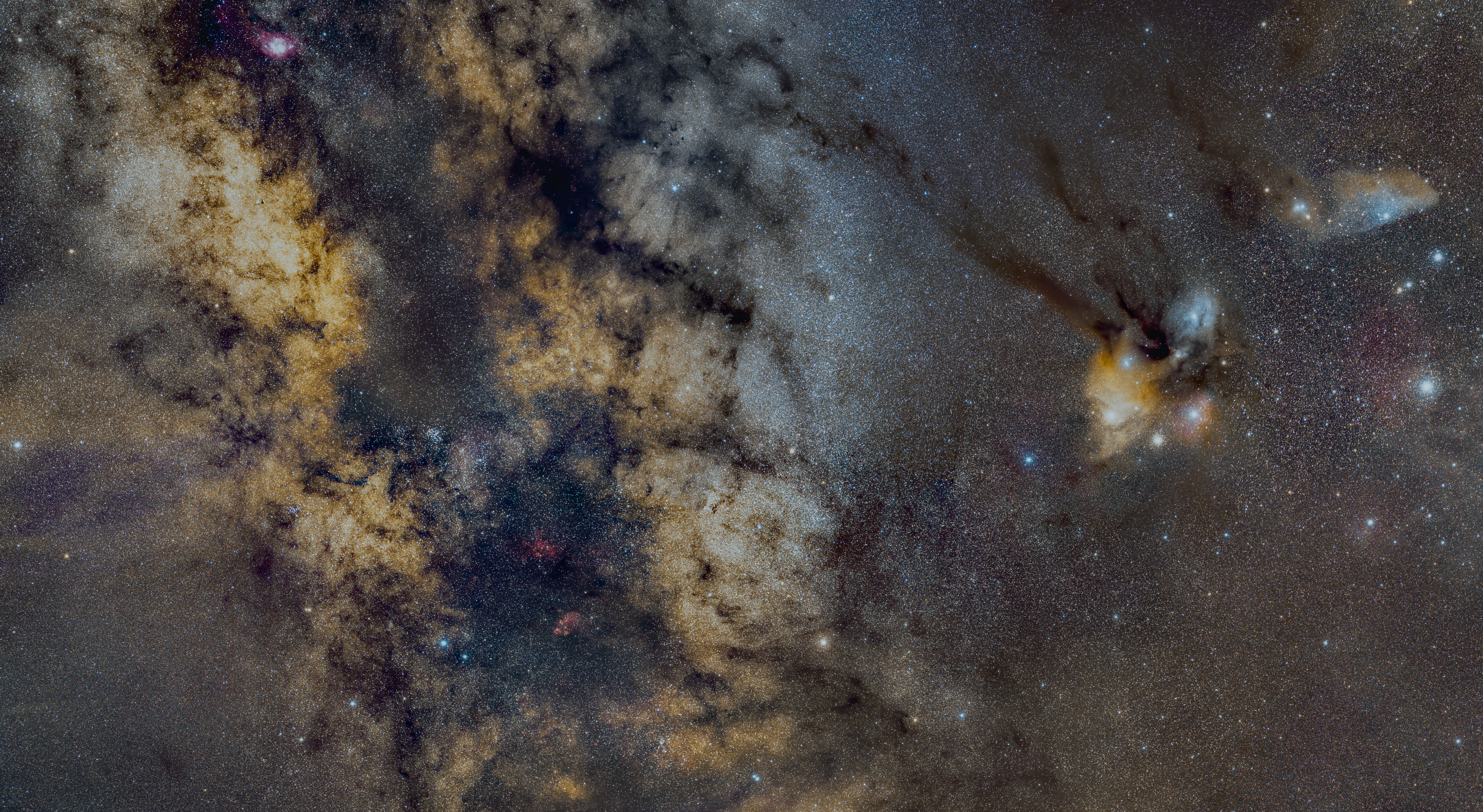 Mosaico del Núcleo de la Vía Láctea